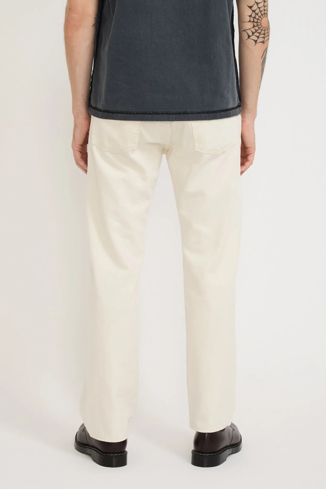 555 Relaxed Straight Jean Ecru Fusion