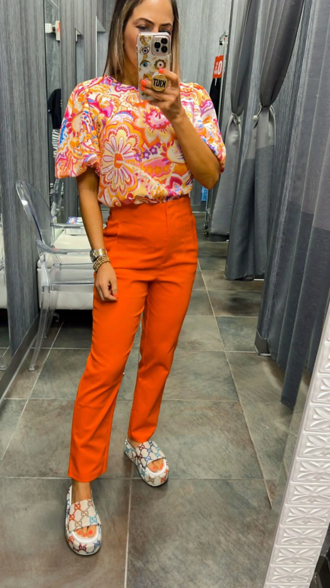 8635 Slim tailored dressy pants