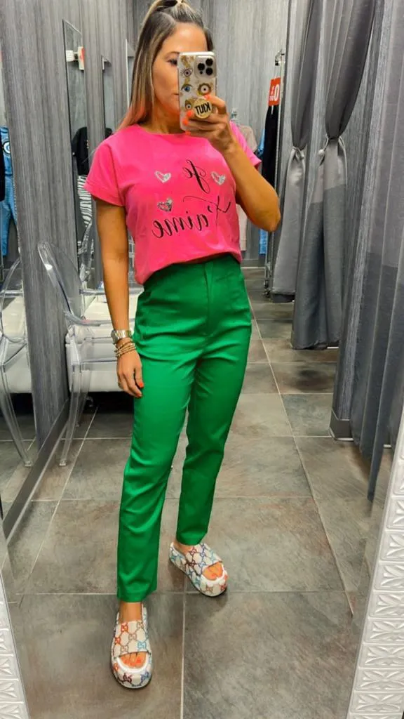 8635 Slim tailored dressy pants