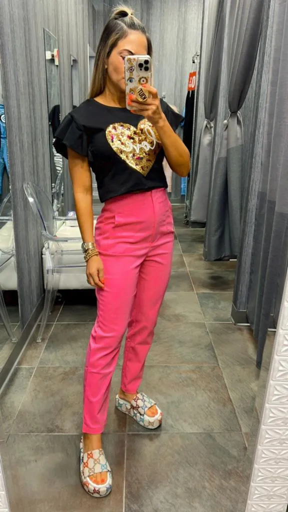 8635 Slim tailored dressy pants