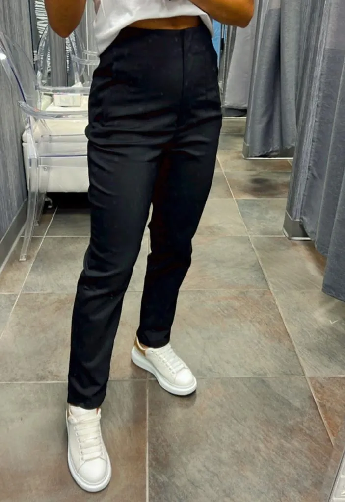8635 Slim tailored dressy pants