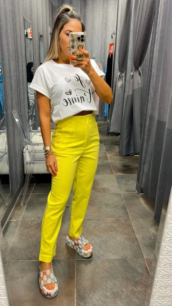 8635 Slim tailored dressy pants