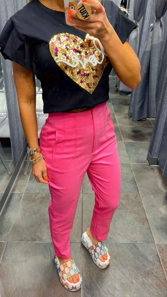 8635 Slim tailored dressy pants