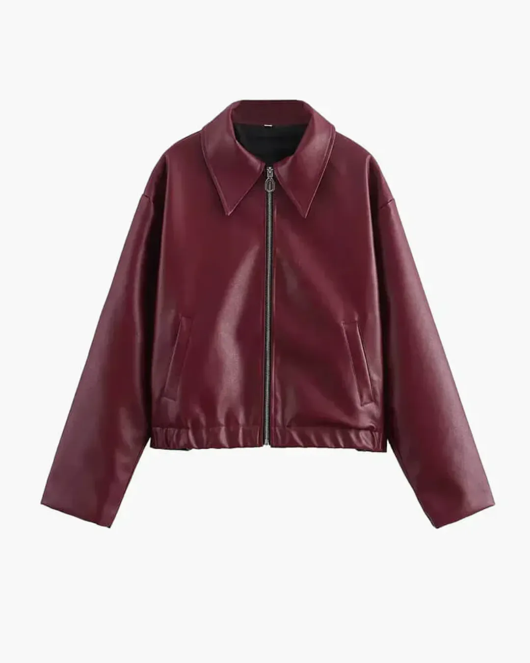 ABRIELLE - CHIC LEATHER JACKET