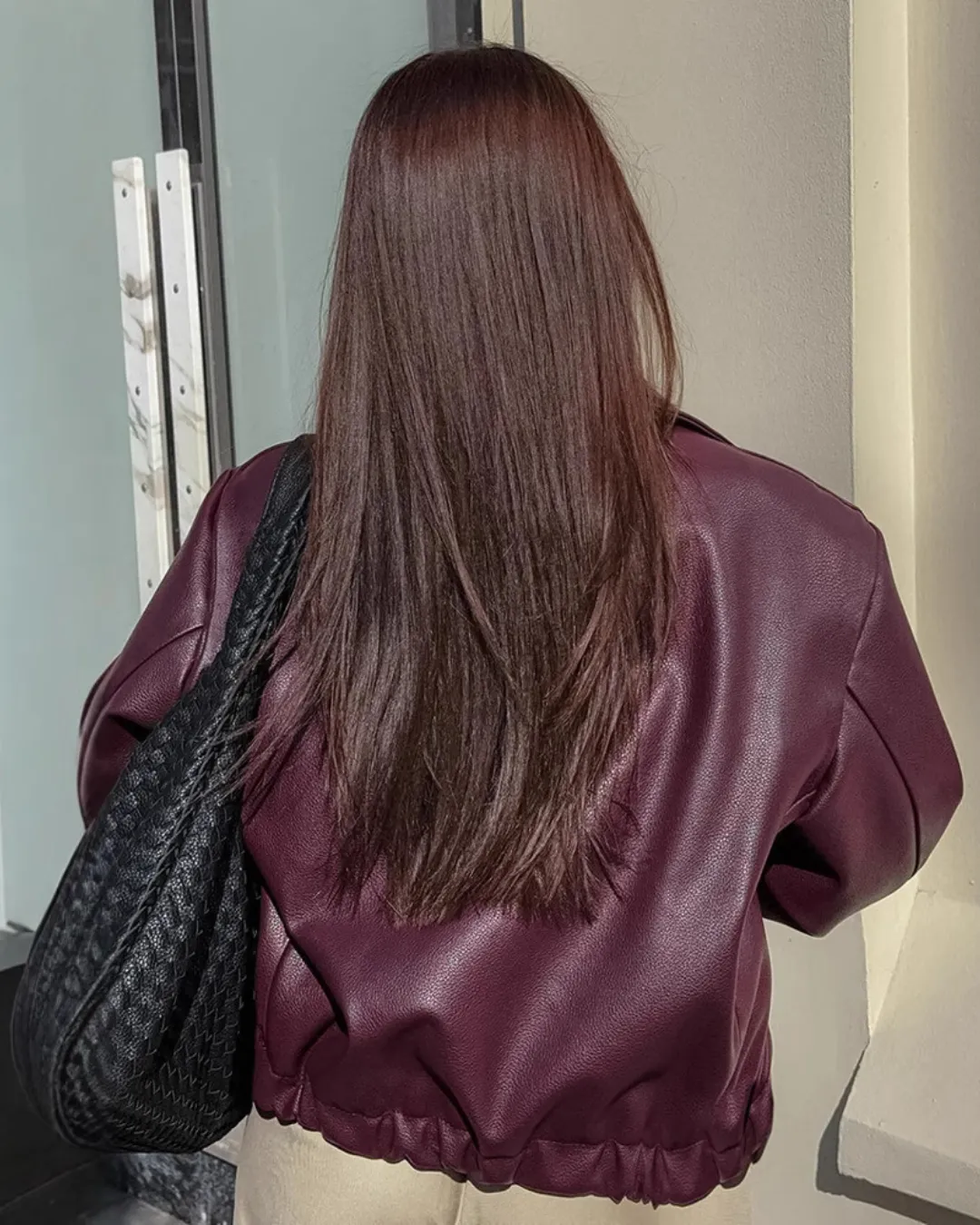 ABRIELLE - CHIC LEATHER JACKET