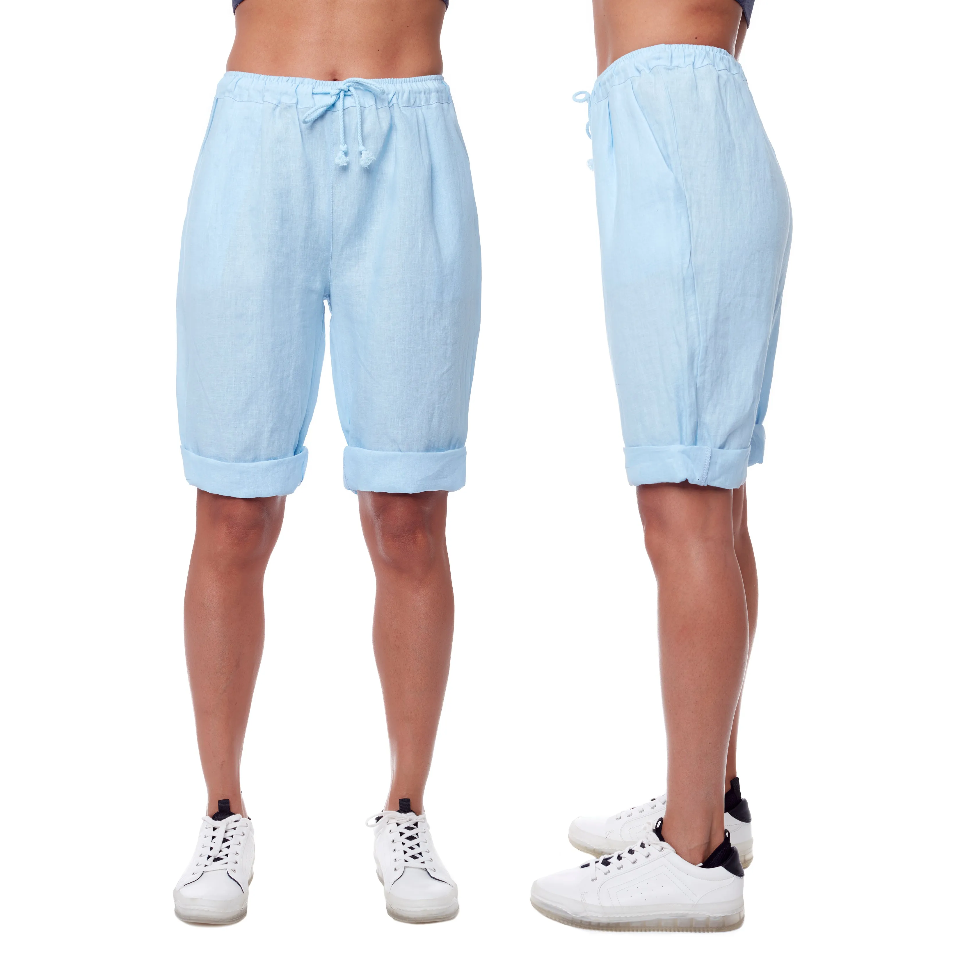 Basics pull on relaxed shorts
