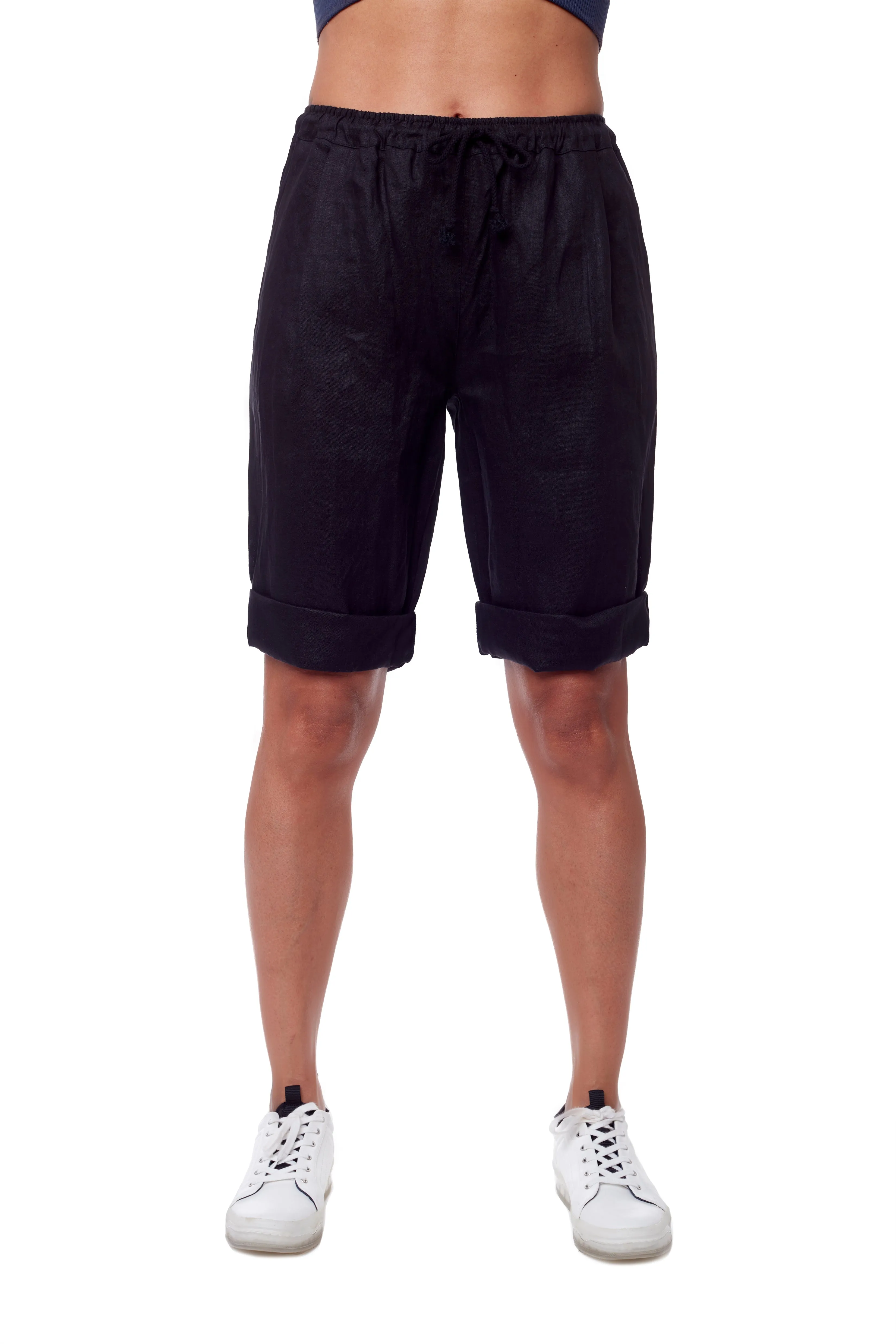 Basics pull on relaxed shorts