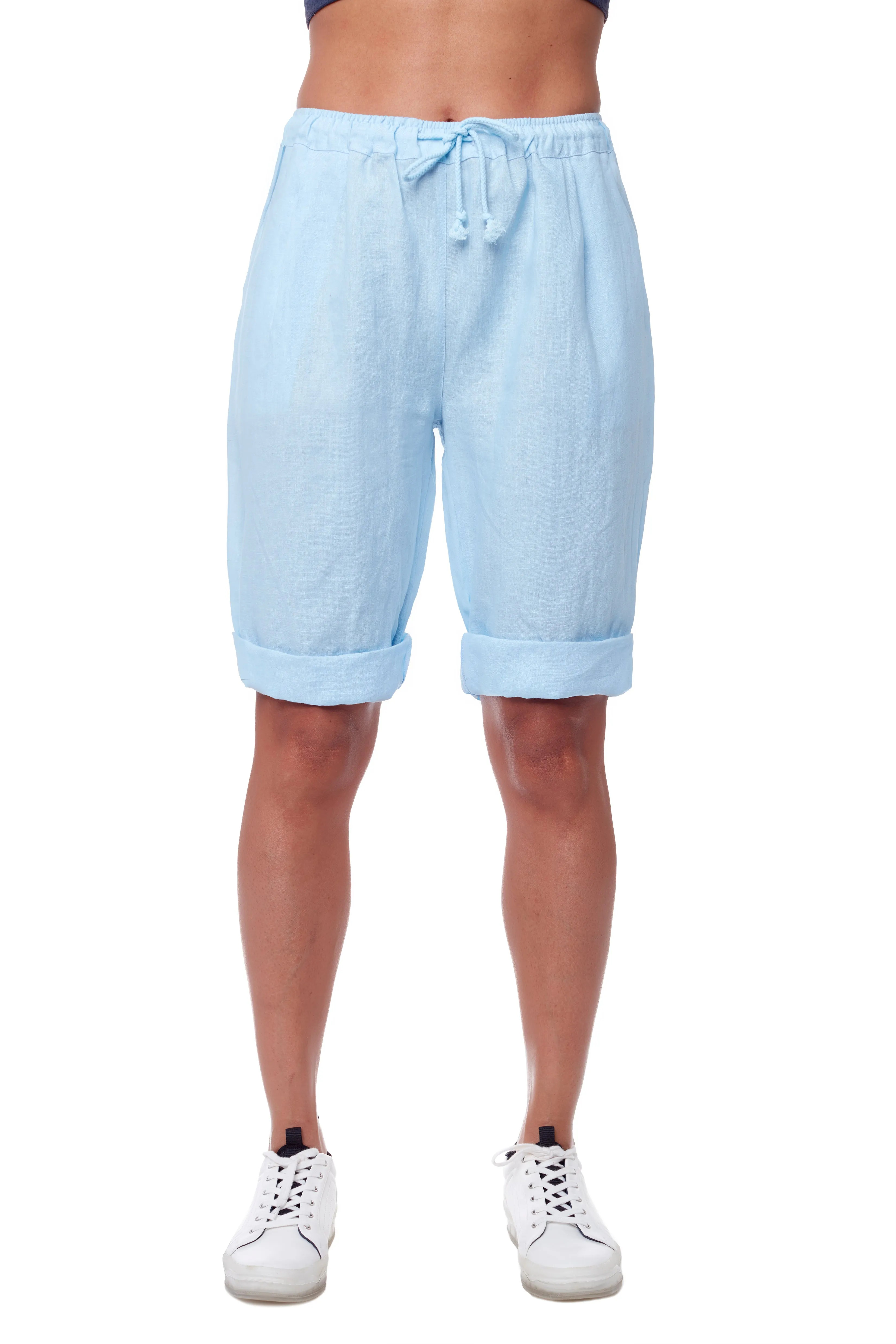 Basics pull on relaxed shorts