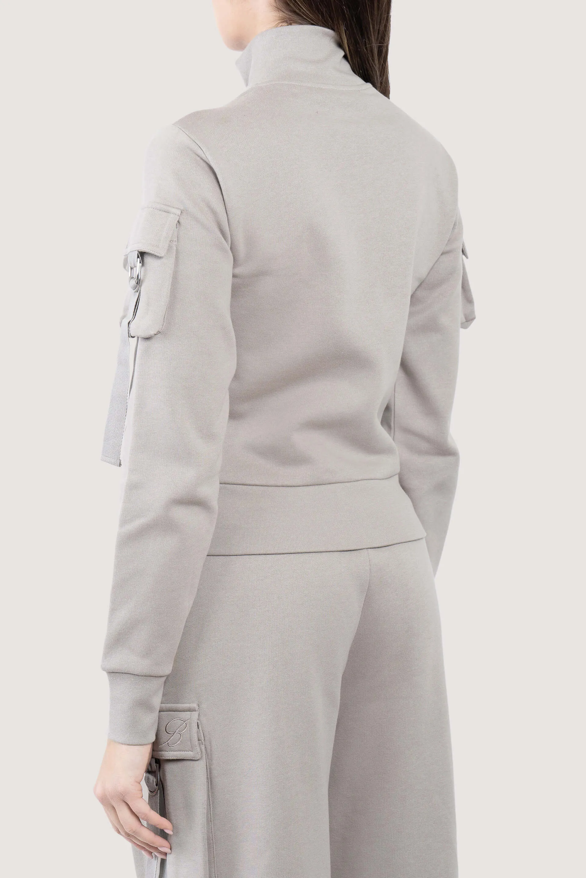 Cargo Pockets Short Jacket