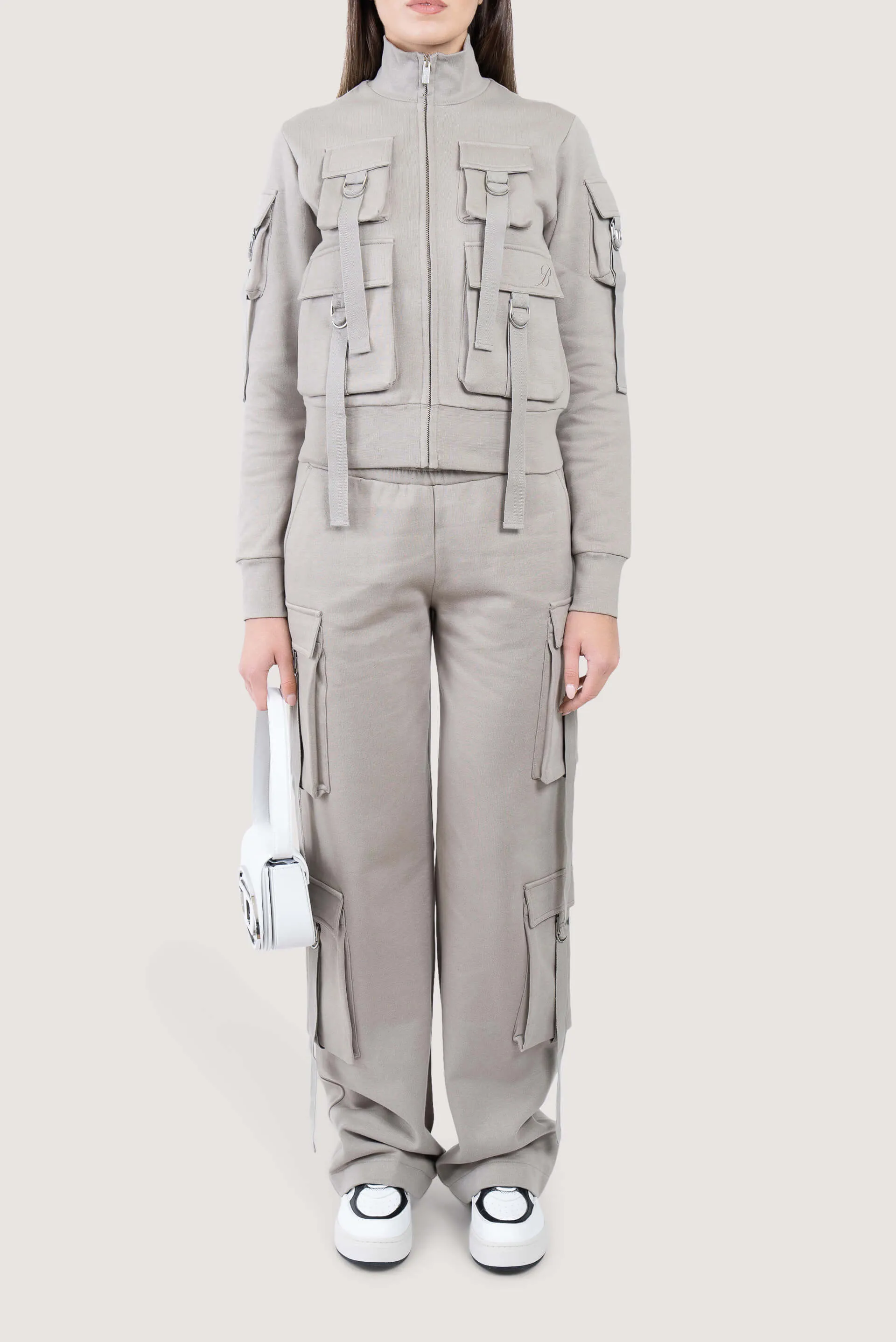 Cargo Pockets Short Jacket