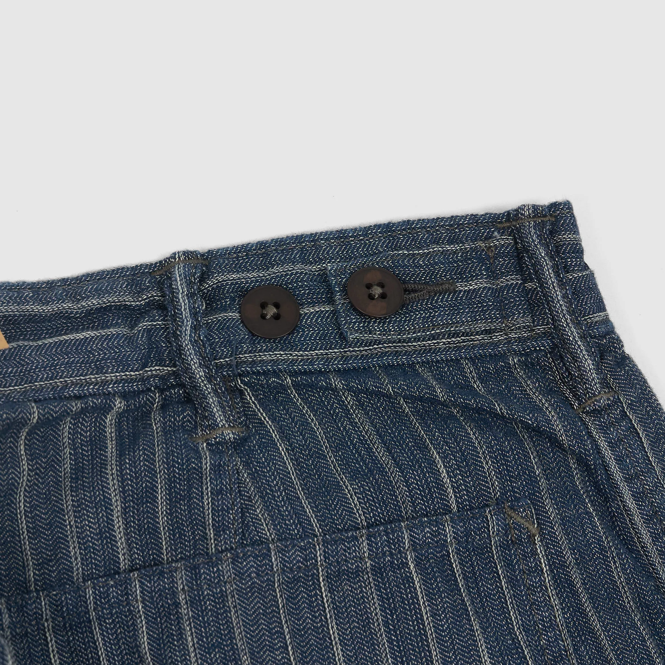 Double RL Westbrook Pinstripe Herringbone Pants