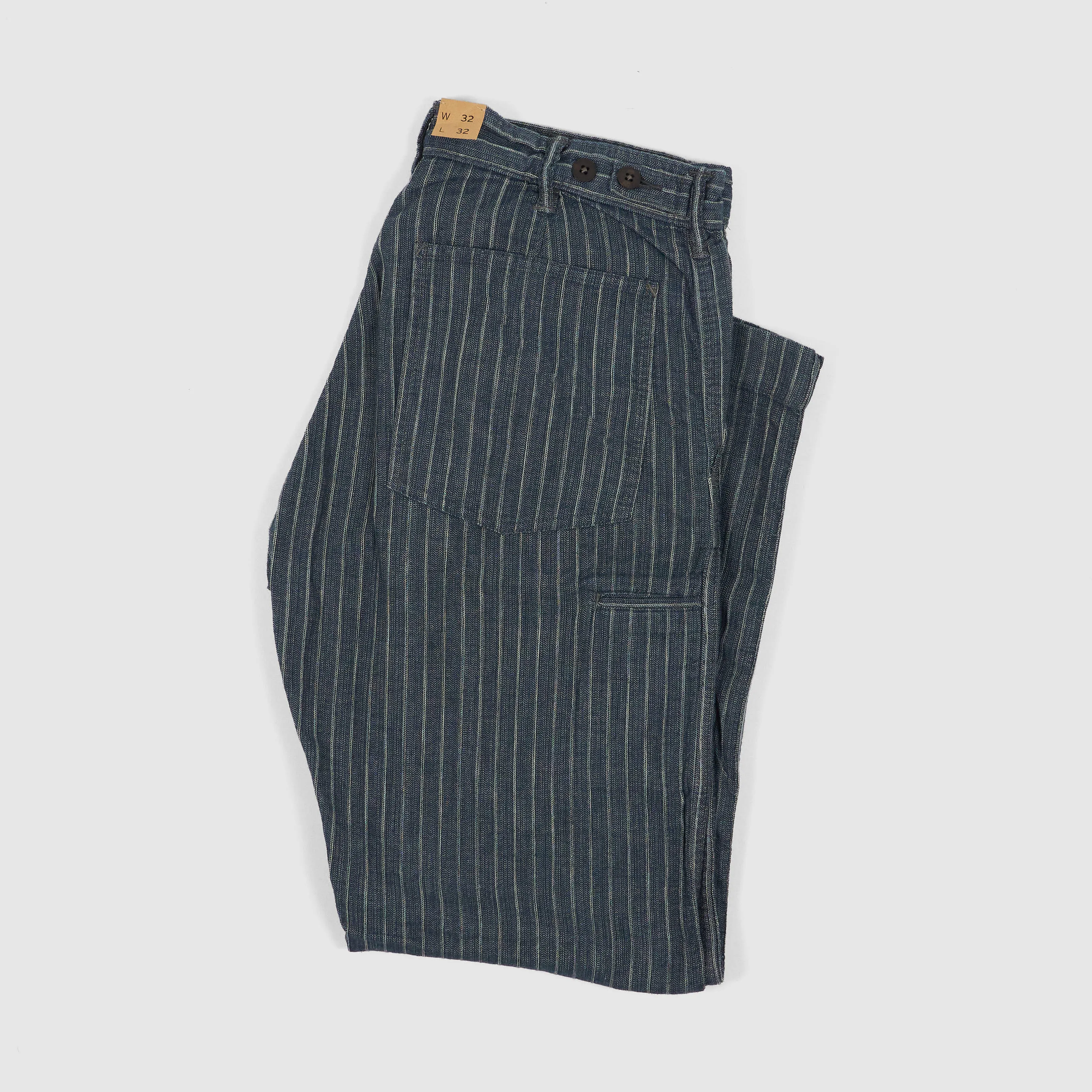 Double RL Westbrook Pinstripe Herringbone Pants