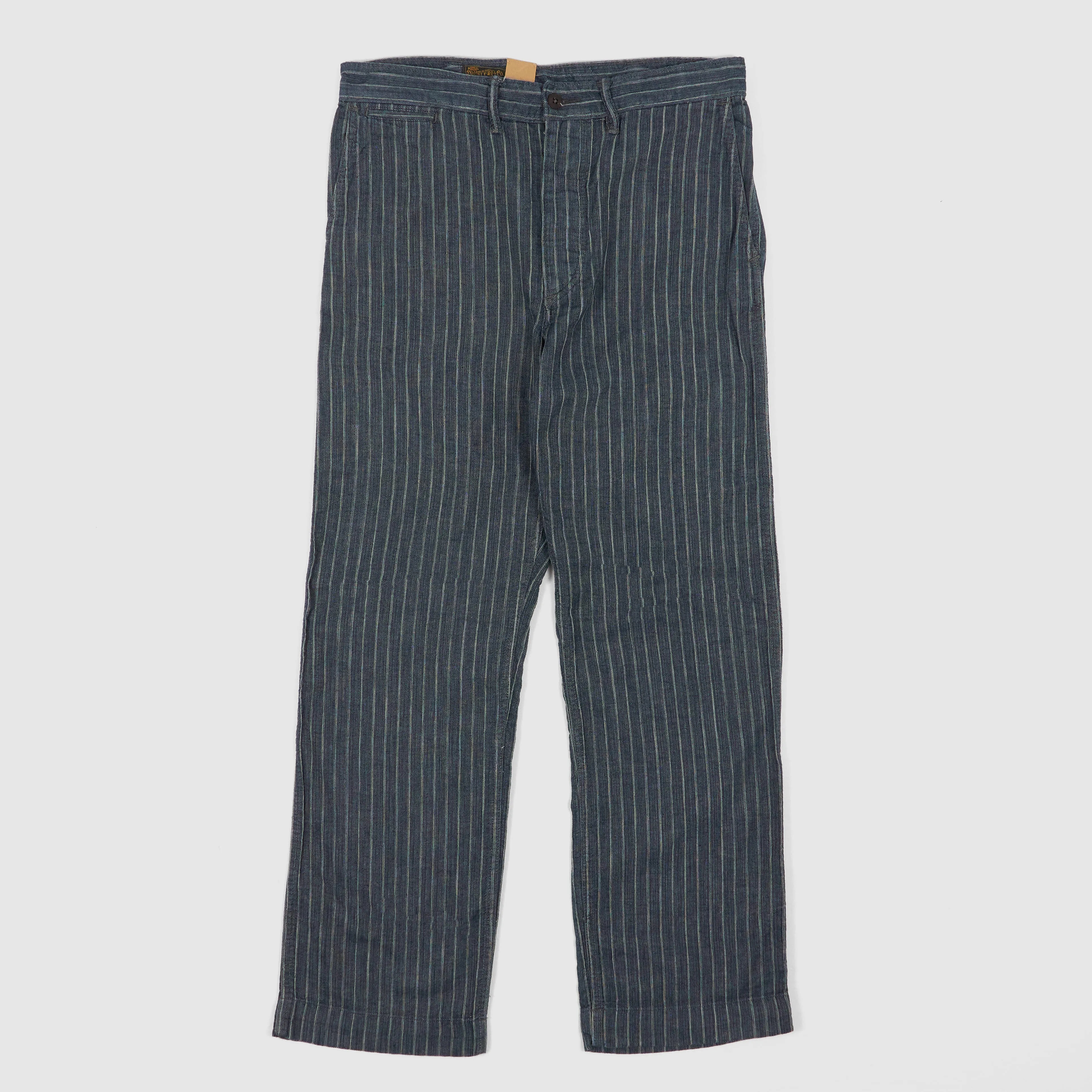 Double RL Westbrook Pinstripe Herringbone Pants