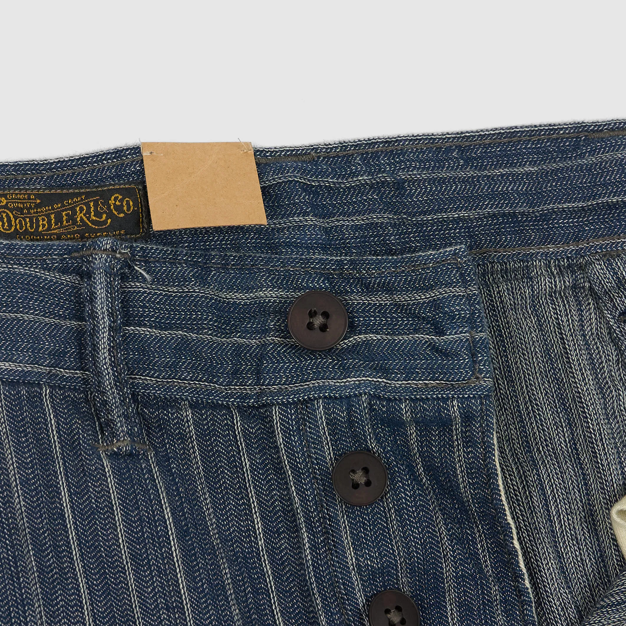 Double RL Westbrook Pinstripe Herringbone Pants