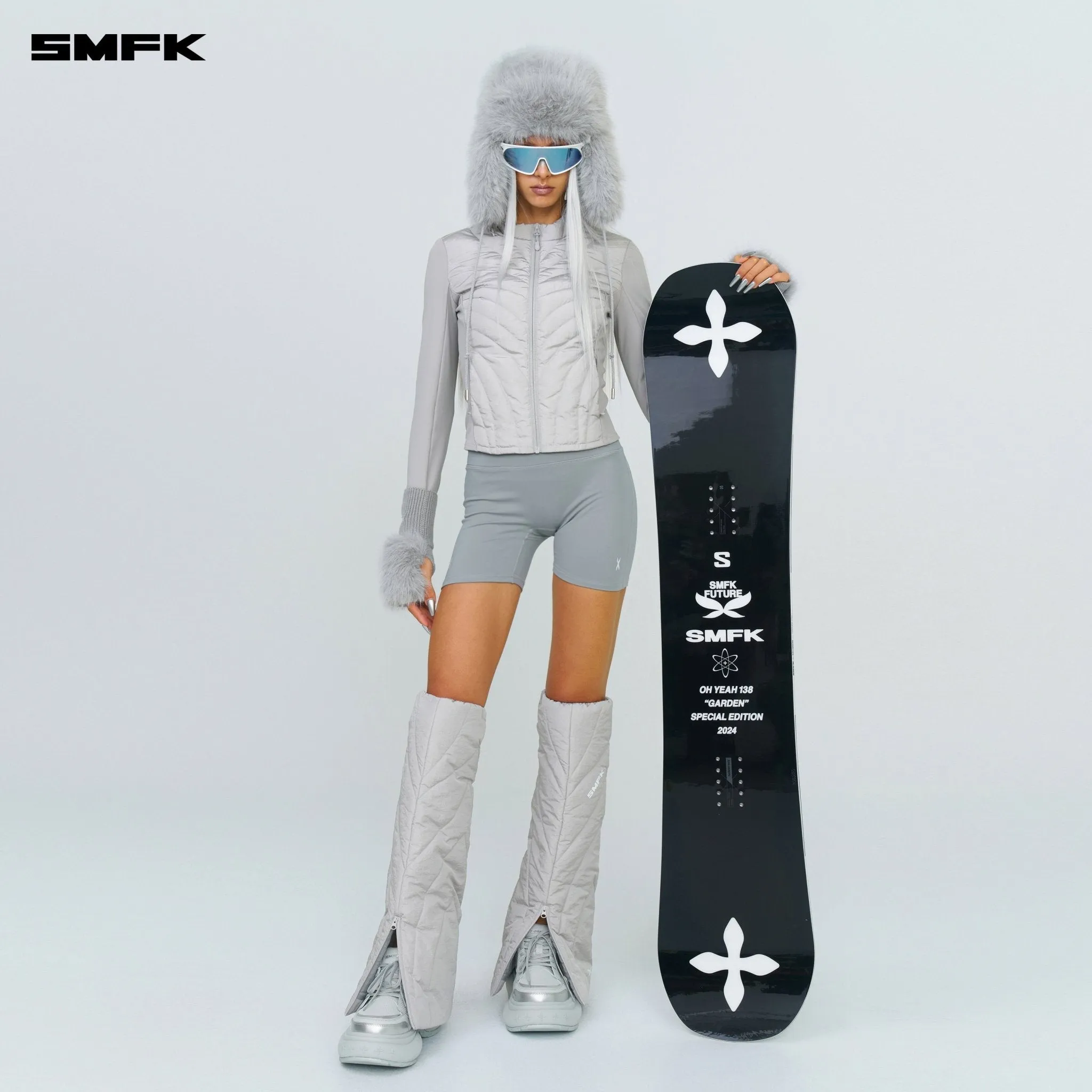 FUTURE X-Heat Shaping Sporty Shorts Gray