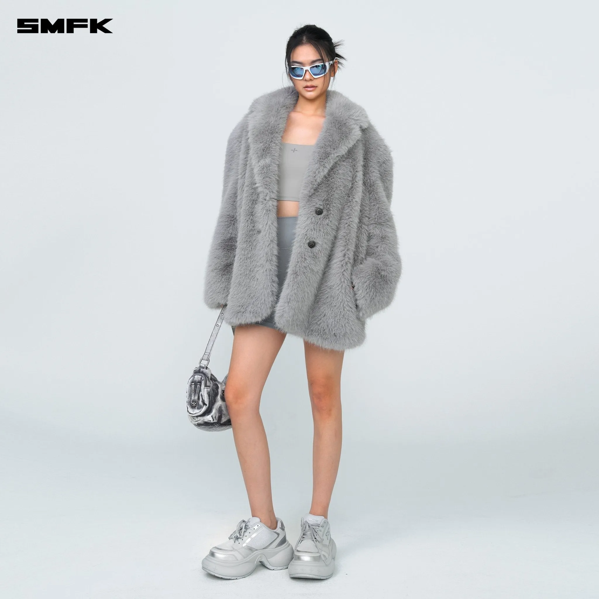 FUTURE X-Heat Shaping Sporty Shorts Gray