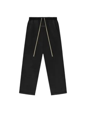 Heavy Fleece Relaxed Sweatpants (Black)