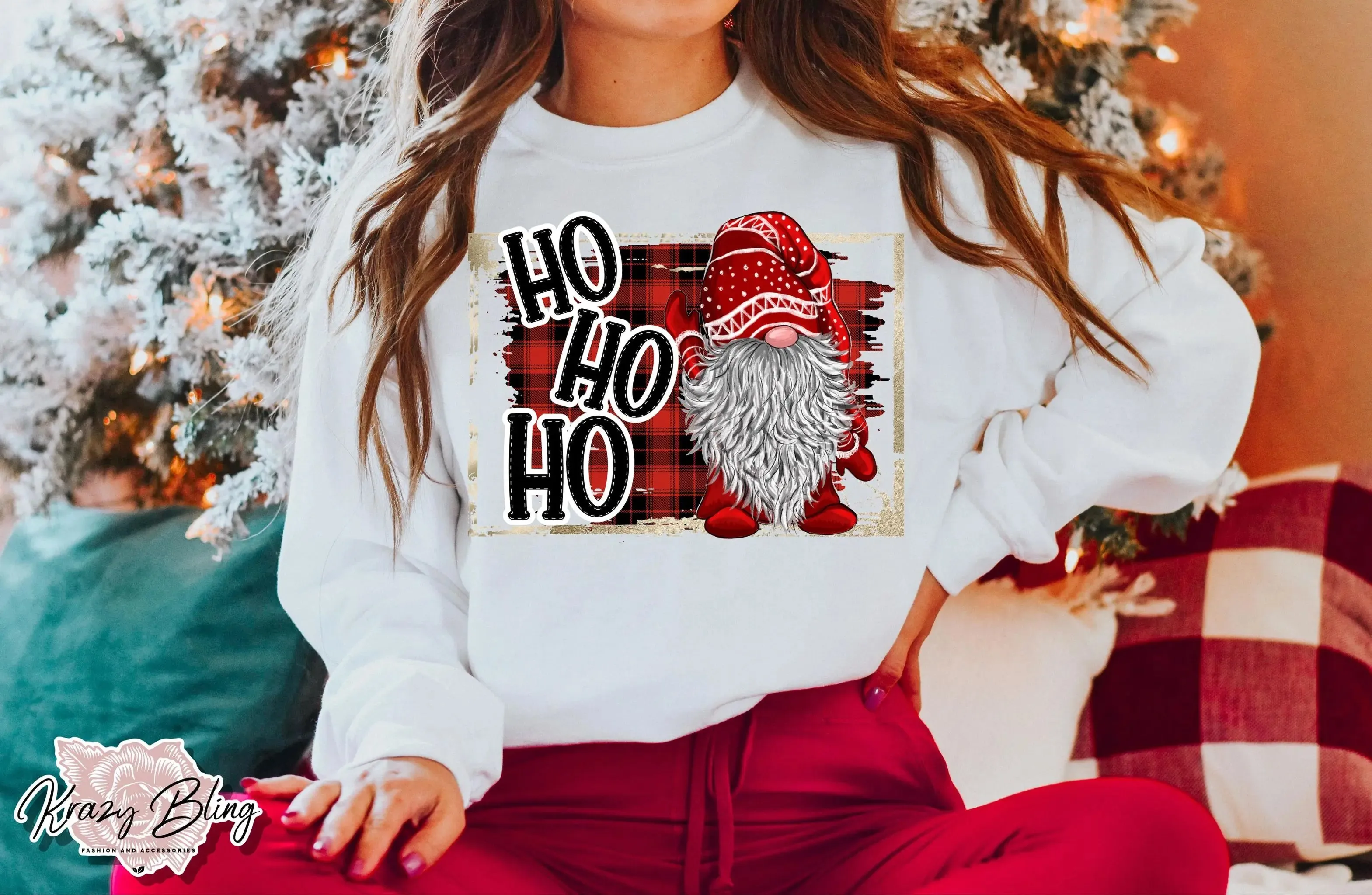 Ho Ho Ho Gnome Sweater