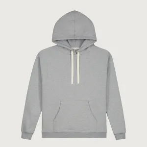 Hoodie Grey Melange Adult