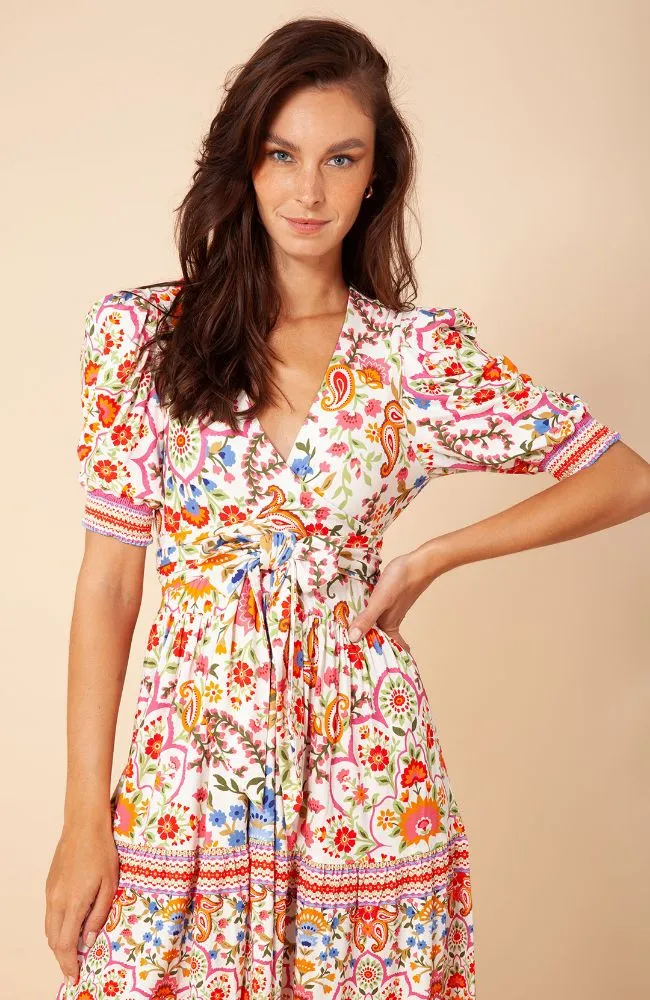 Maryam V Neck Dress