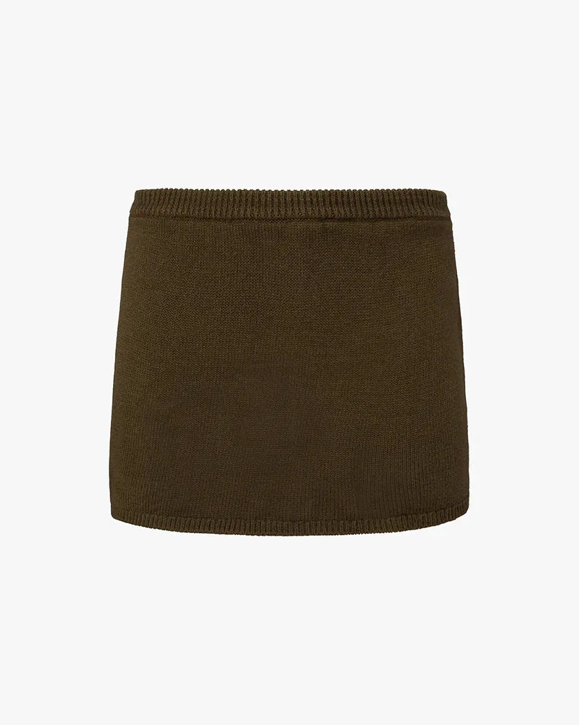 Mini Sweater Skort
