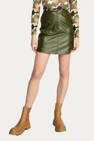 New Mini Leather Women Shorts Skirt
