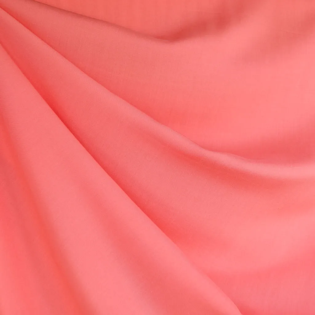 Rayon Batiste Solid Coral SY