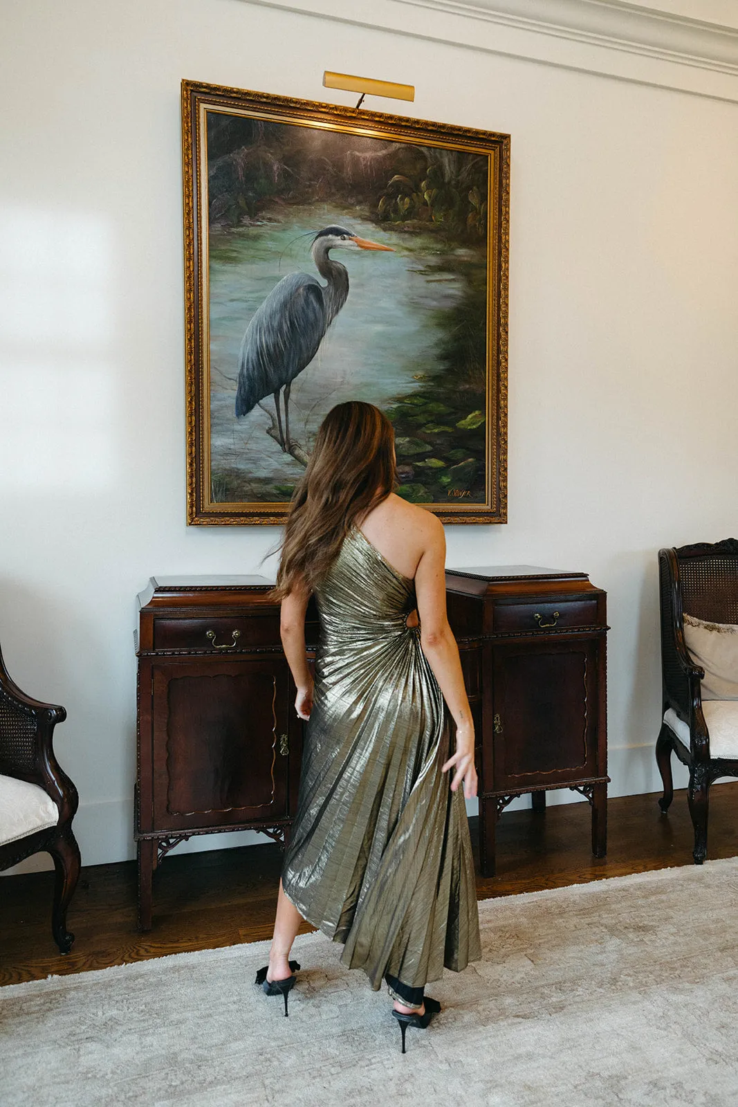Shining & Chic Dress - Bronze