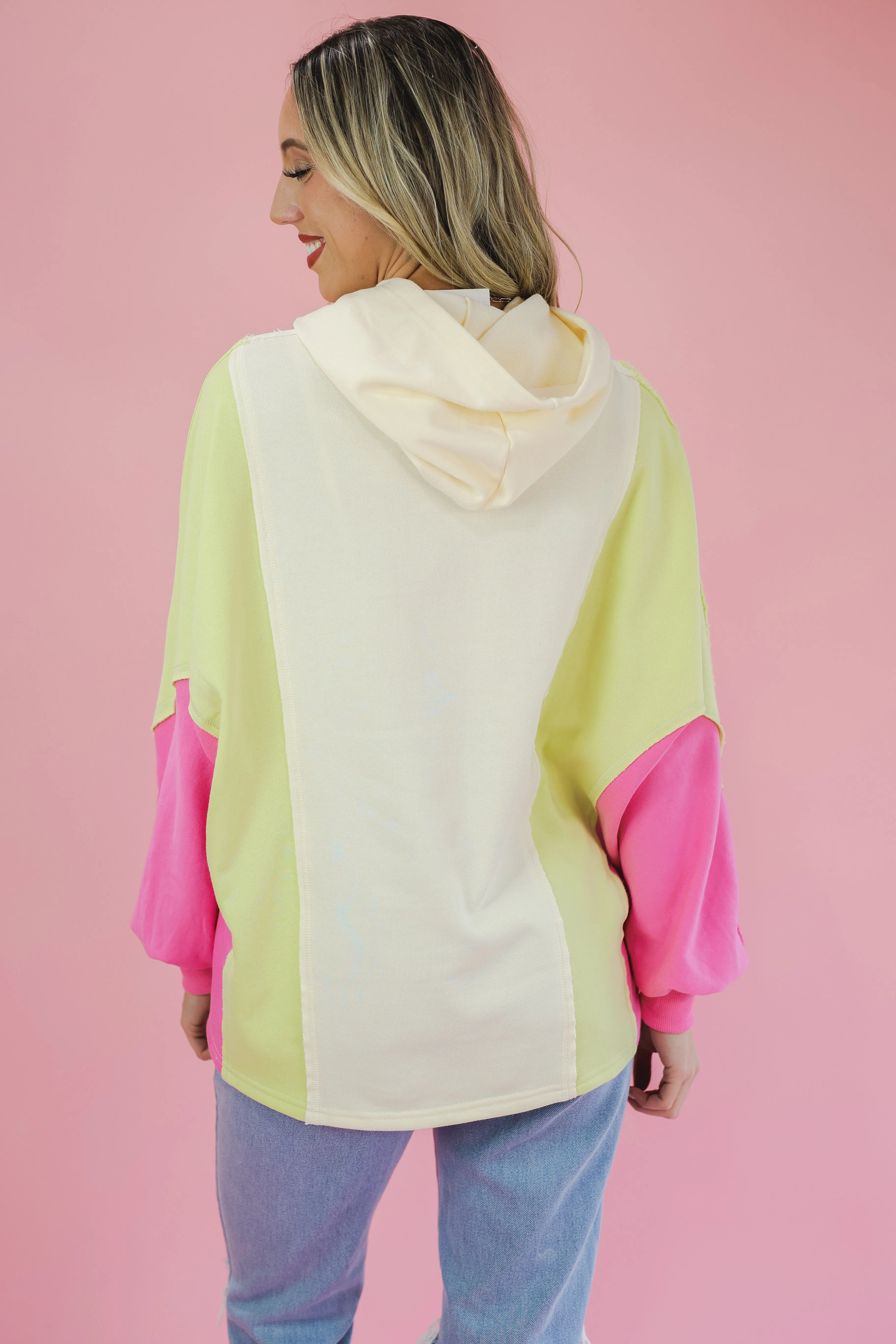 Soft Touch Colorblock Sweatshirt