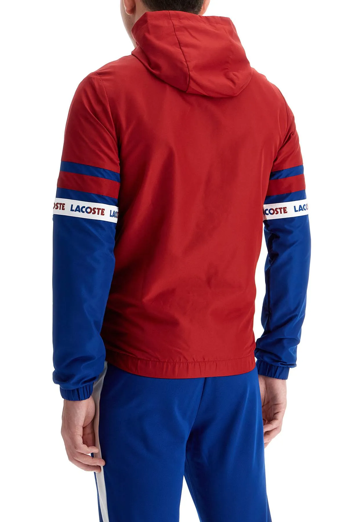 sporty jacket with contrasting sleeves BH7439 AD ORA CAPTAIN