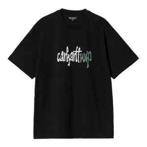 S/S BRUSH WIP T-SHIRT / CARHARTT WIP / BLACK
