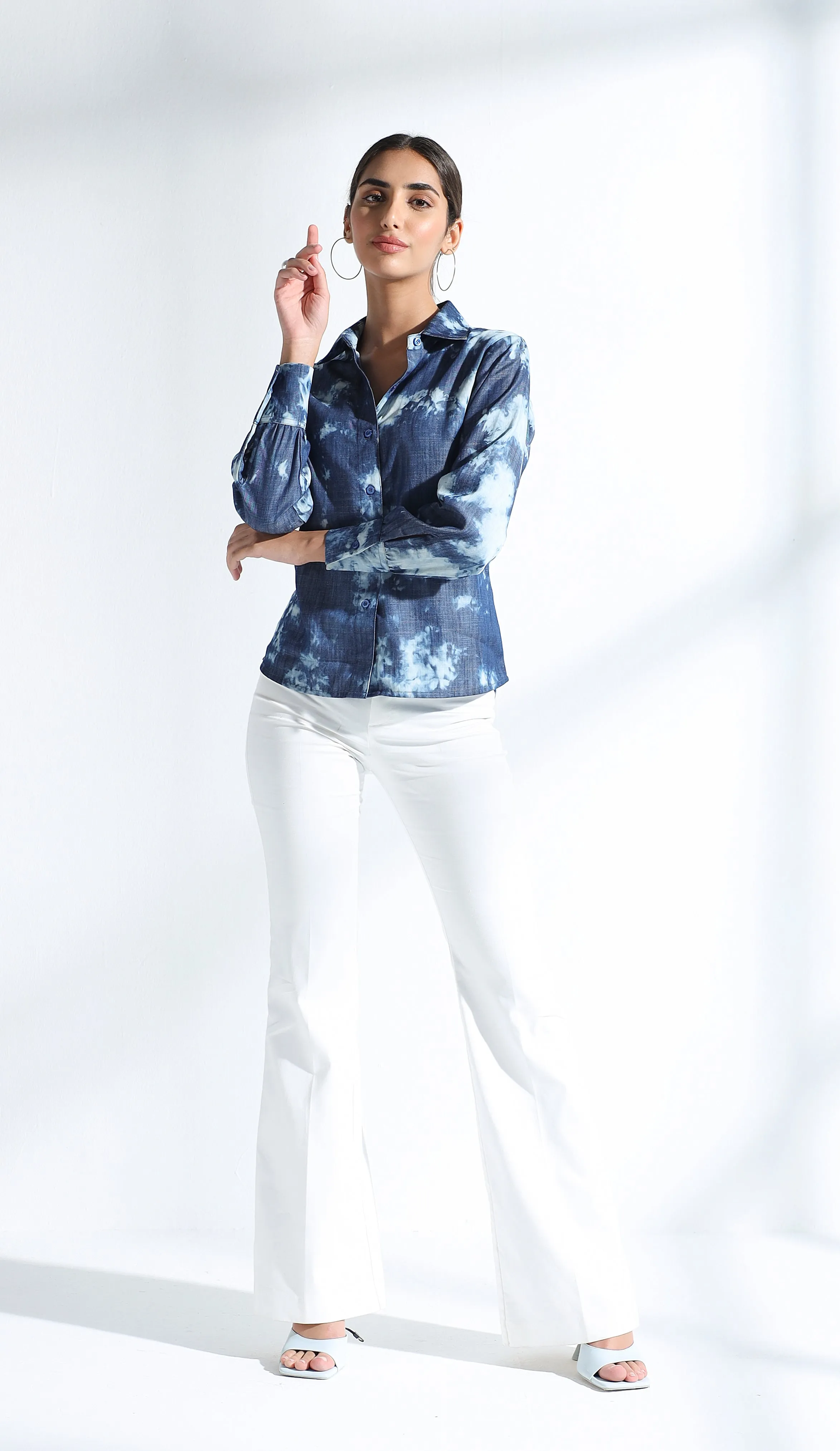 Tie & Dye Denim Shirt