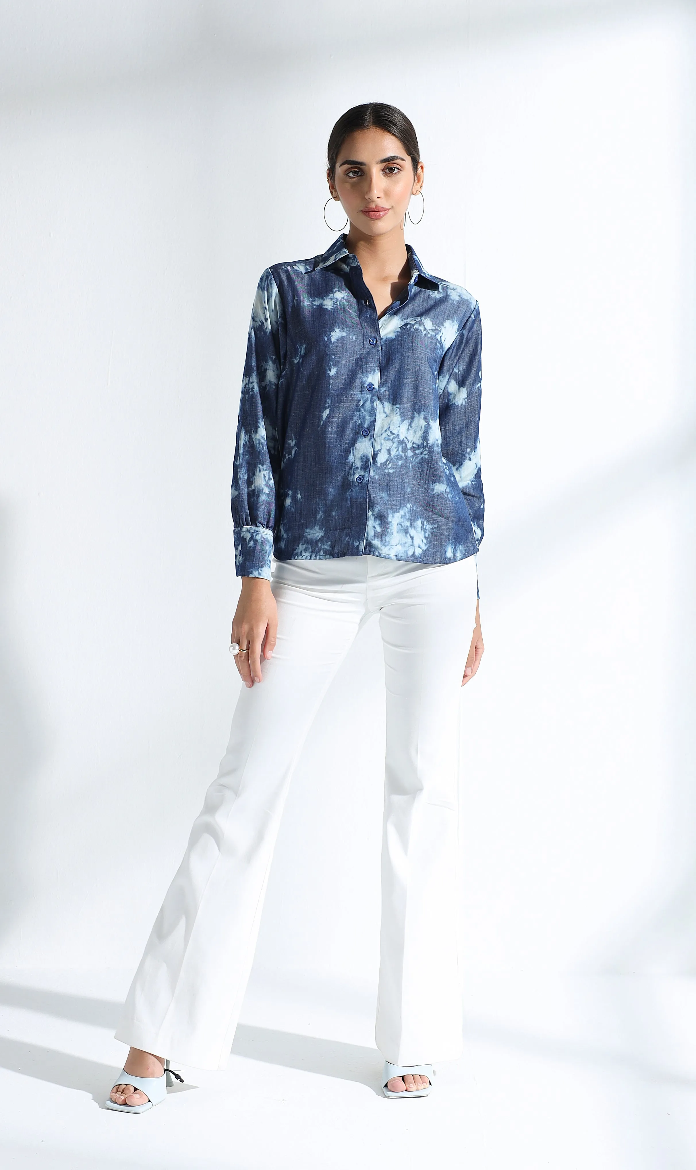Tie & Dye Denim Shirt