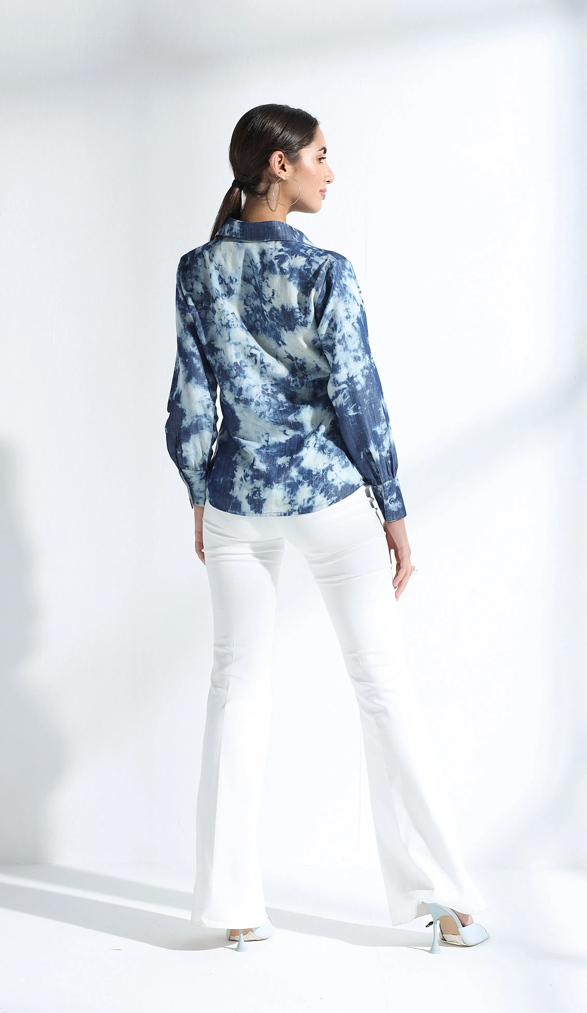 Tie & Dye Denim Shirt