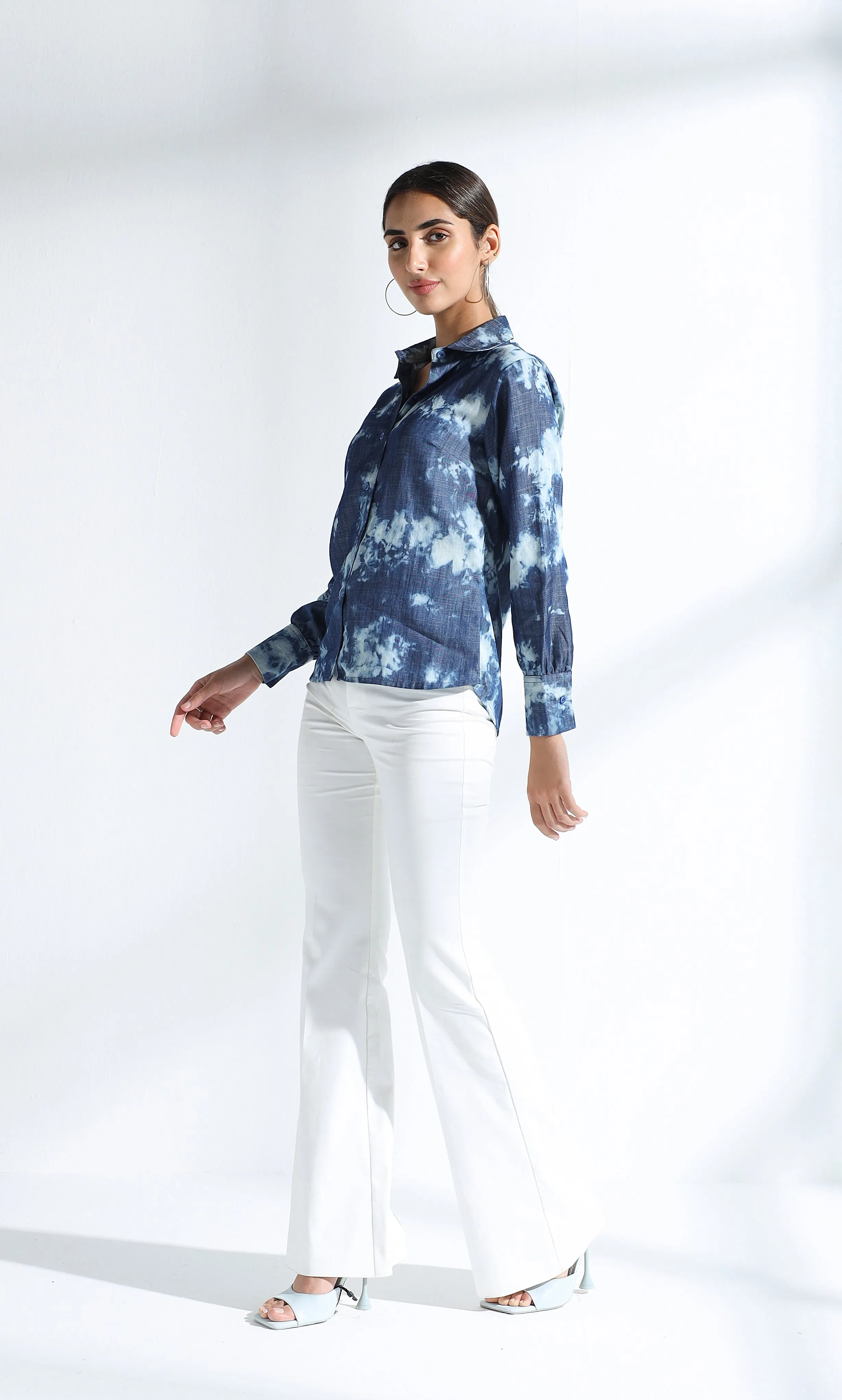 Tie & Dye Denim Shirt