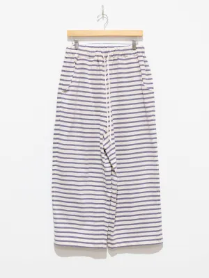 Vintage Border Relaxed Pants - Purple