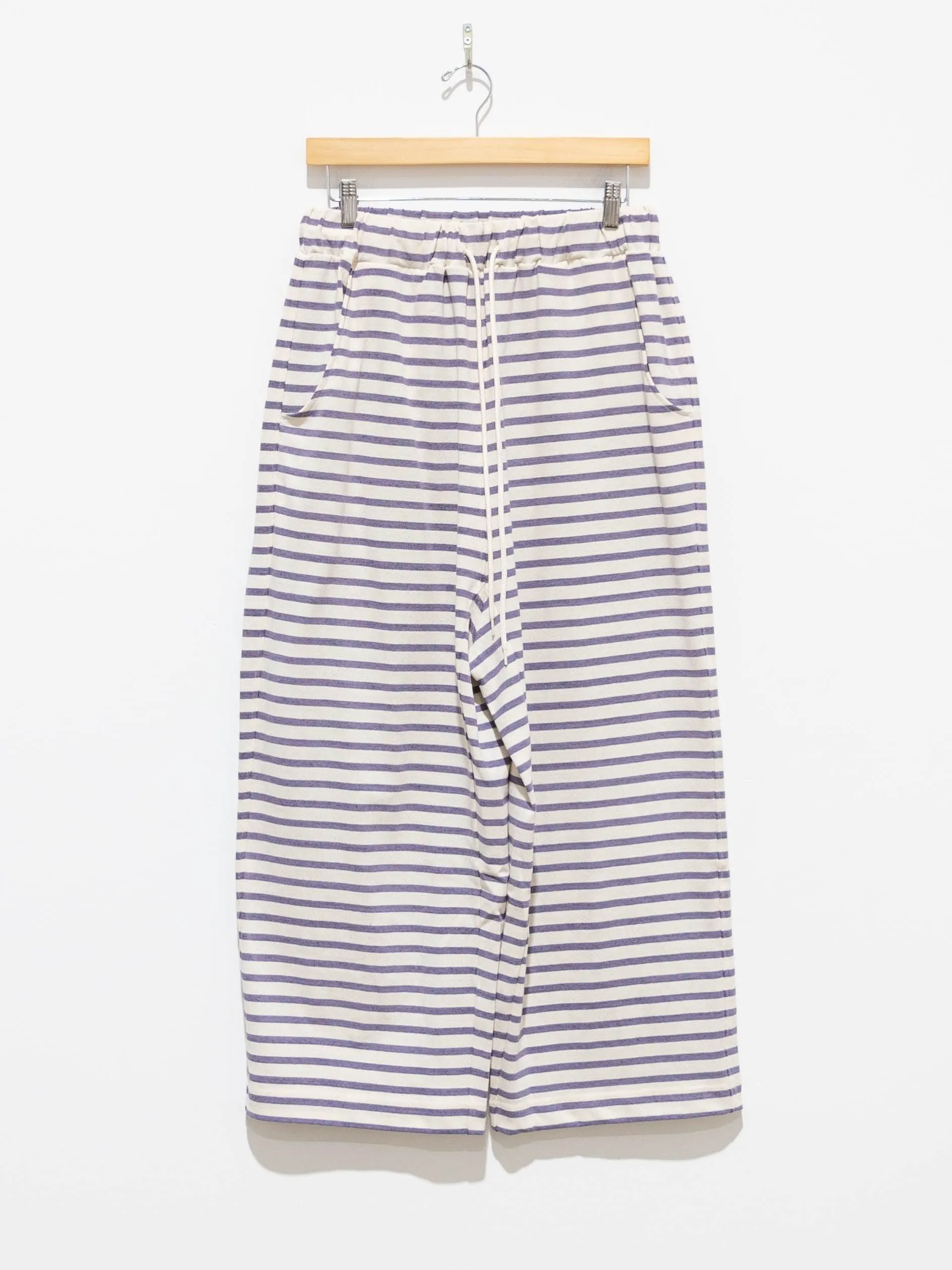 Vintage Border Relaxed Pants - Purple