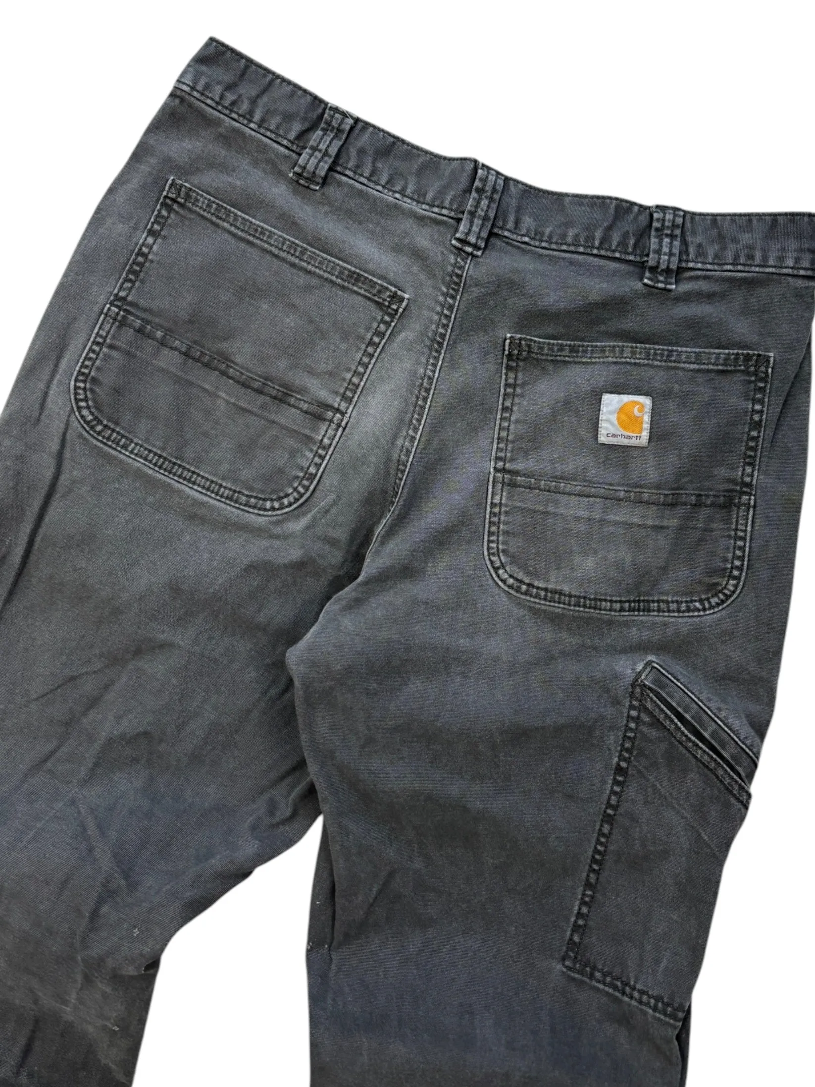 Vintage Carhartt Relaxed Fit Dark Grey Work Pants