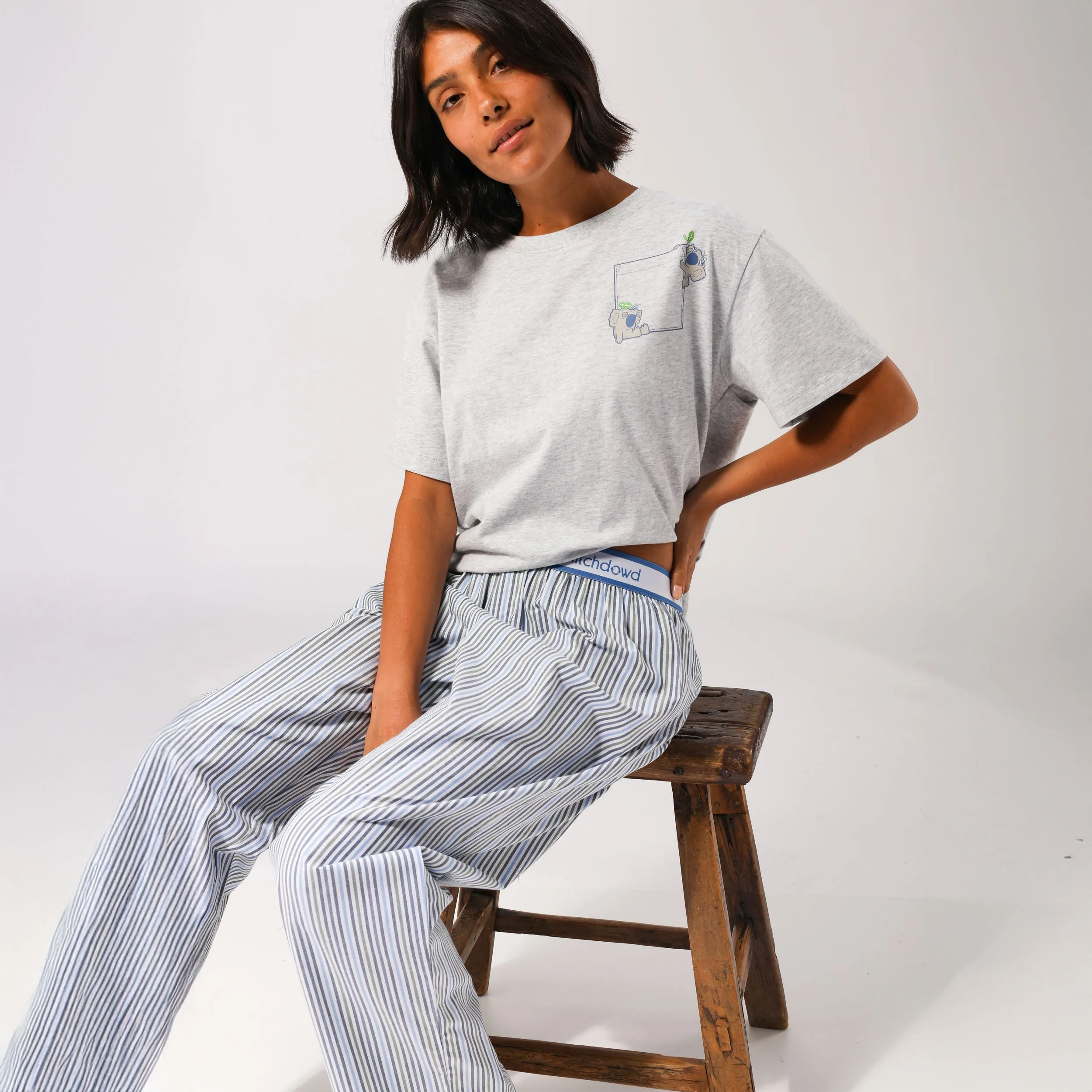 Women's Stripe Sleep Pants- Multi